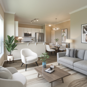 Textured home interior design.
